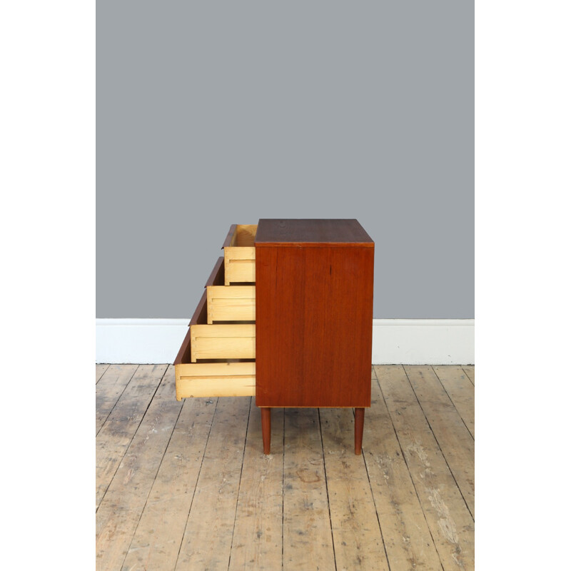 Vintage Danish Teak Chest of Drawers - 1960s