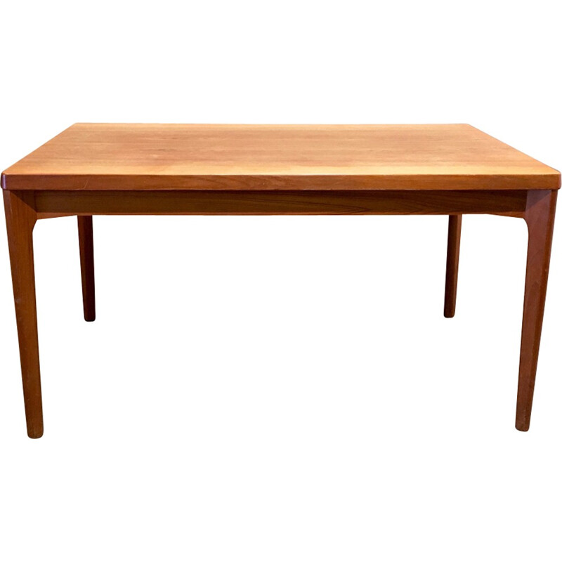 Table haute scandinave rectangulaire avec rallonge - 1950