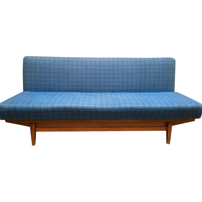 Scandinavian blue "Daybed" sofa - 1950s