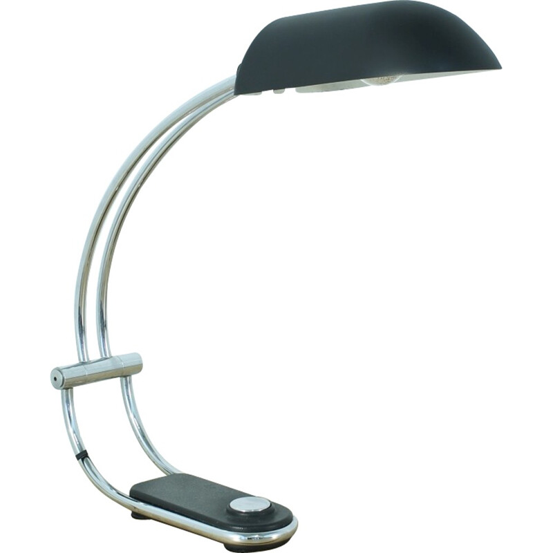 Vintage matt desk lamp by Egon Hillebrand - 1970s