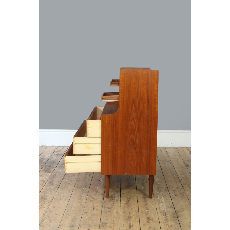 Vintage Danish Teak Secretaire - 1960s