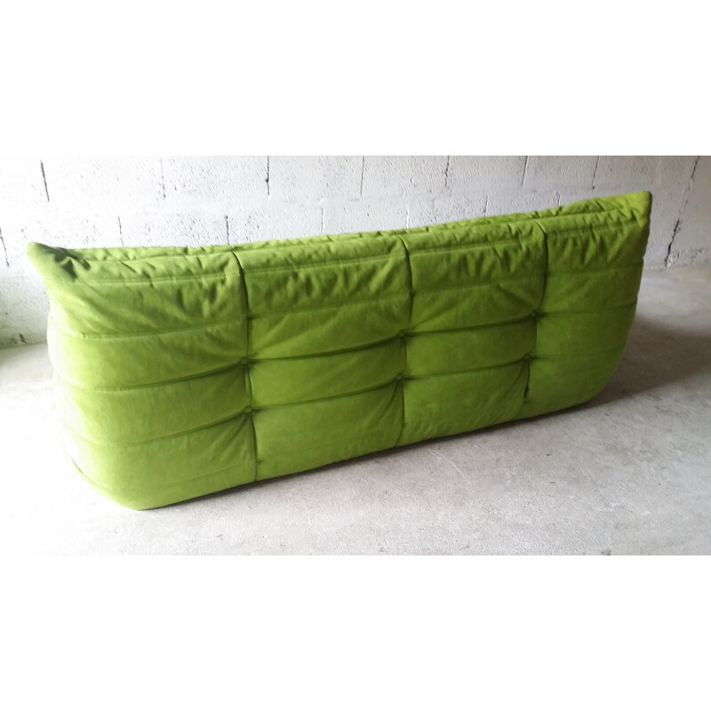 Vintage Green Apple TOGO Sofa - 1990s