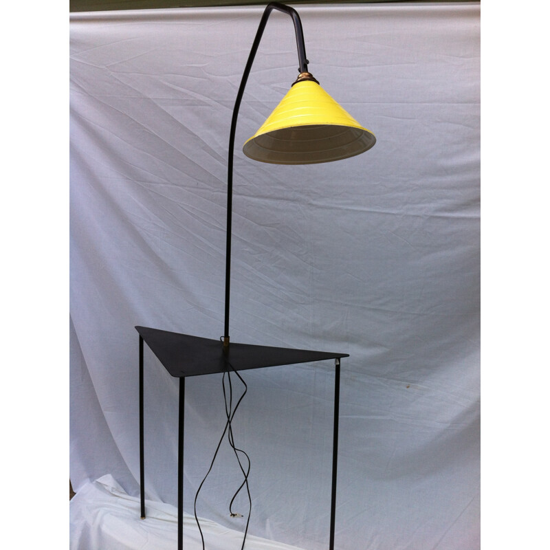 Vintage floor lamp console - 1970s