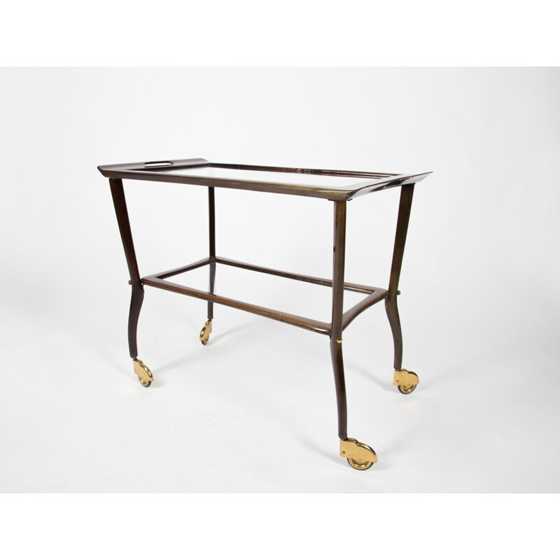Vintage serving cart by Cesar Lacca, 1950