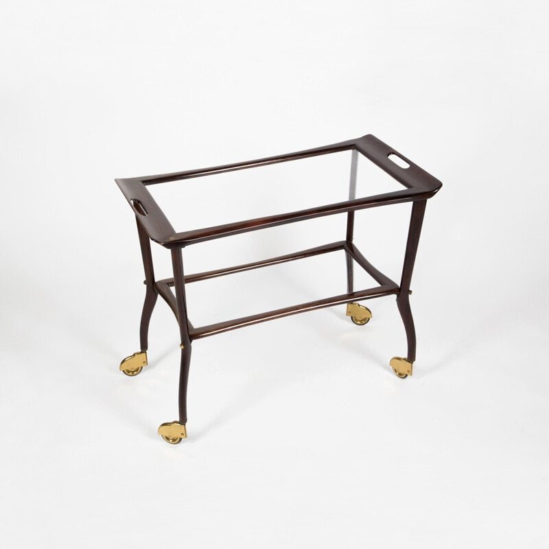 Vintage serving cart by Cesar Lacca, 1950