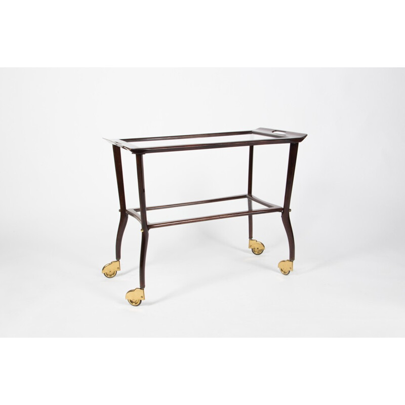 Vintage serving cart by Cesar Lacca, 1950