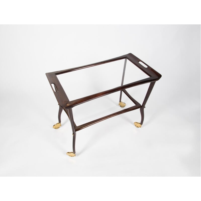 Vintage serving cart by Cesar Lacca, 1950