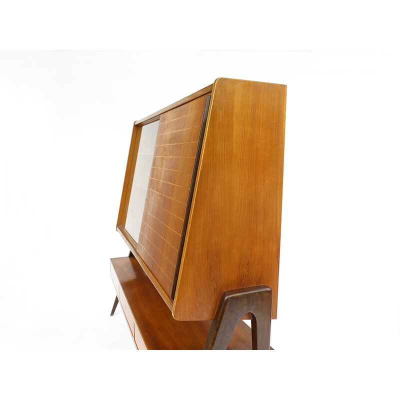 Typical vintage showcase highboard - 1950s
