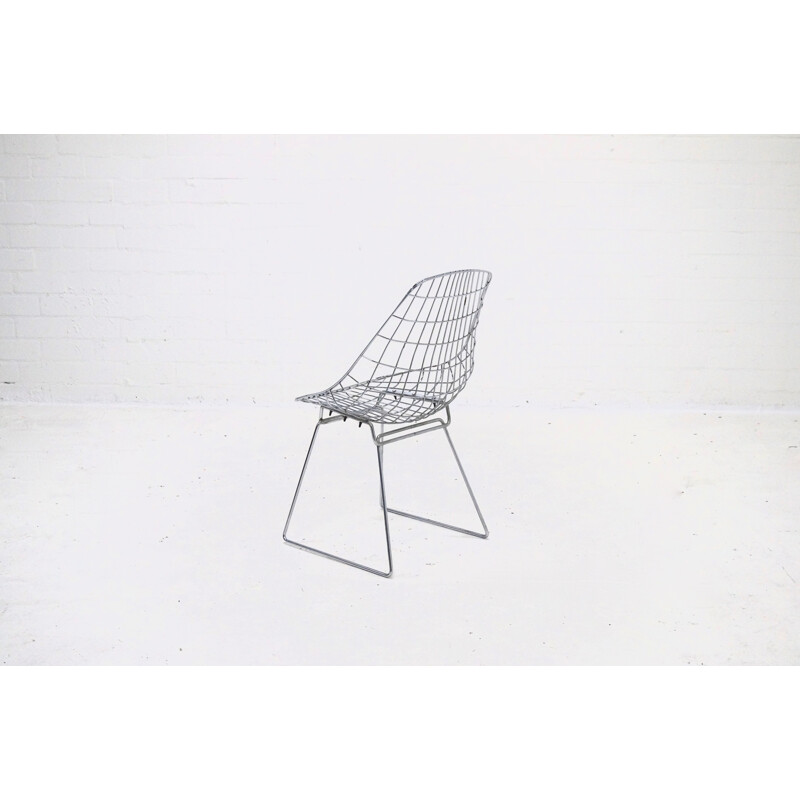 Pastoe SM05 Wire Chair by Cees Braakman and A. Dekker - 1950s