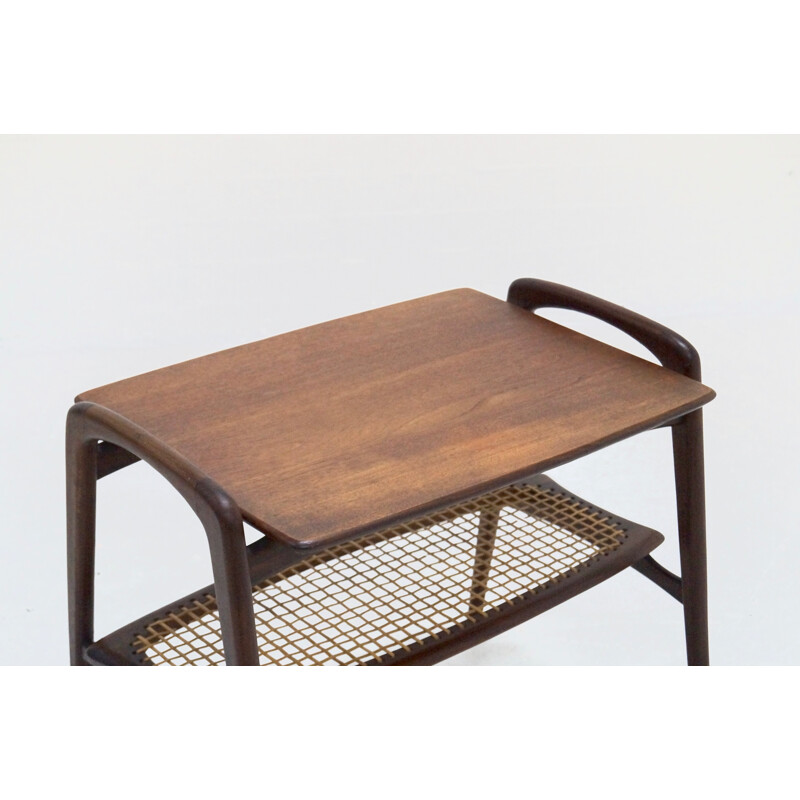Vintage Teak Side table by Louis van Teeffelen for WéBé - 1950s