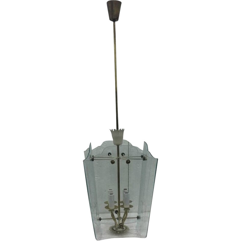 Suspension par Pietro Chiesa pour Fontana Arte Lantern - 1930