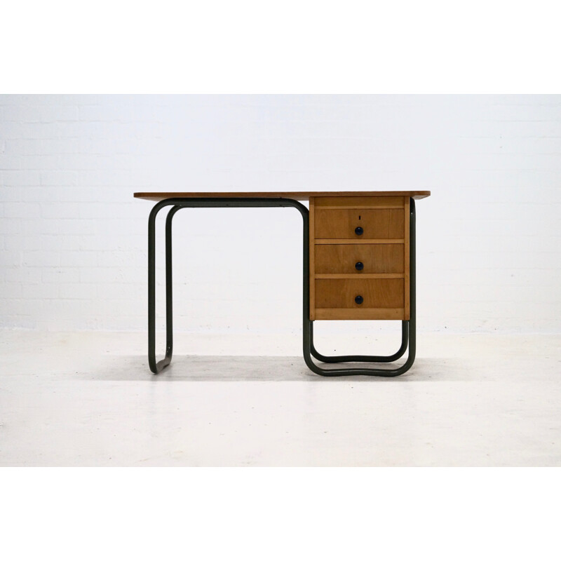 Vintage German Tubular Desk - 1950s