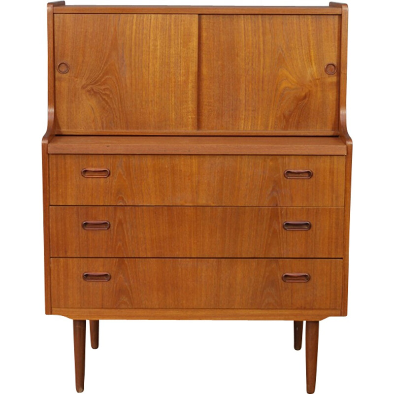 Vintage Danish Teak Secretaire - 1960s