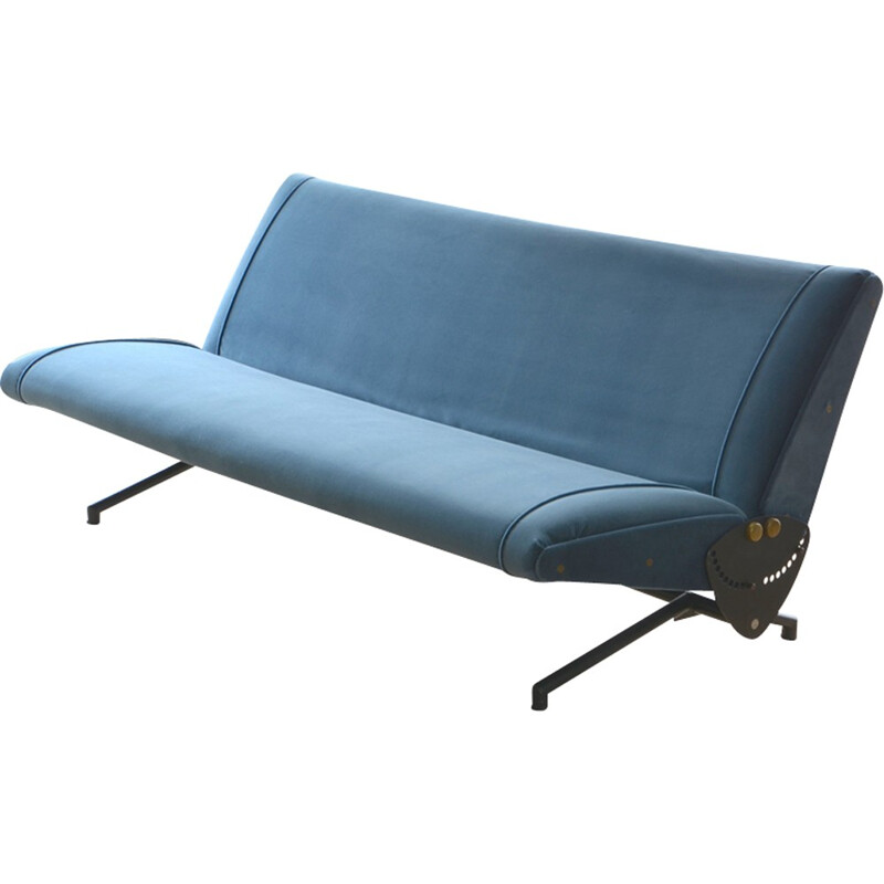 Vintage D70 sofa by Osvaldo Borsani for Tecno - 1950s