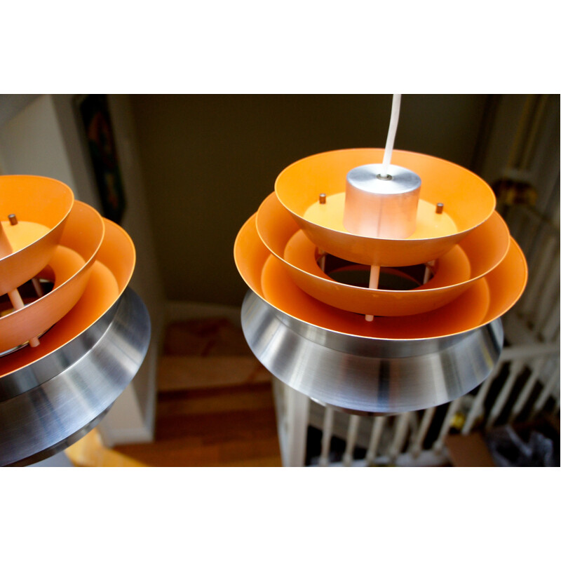 Vintage "Trava" Pendant Lamps by Carl Thore - 1960s