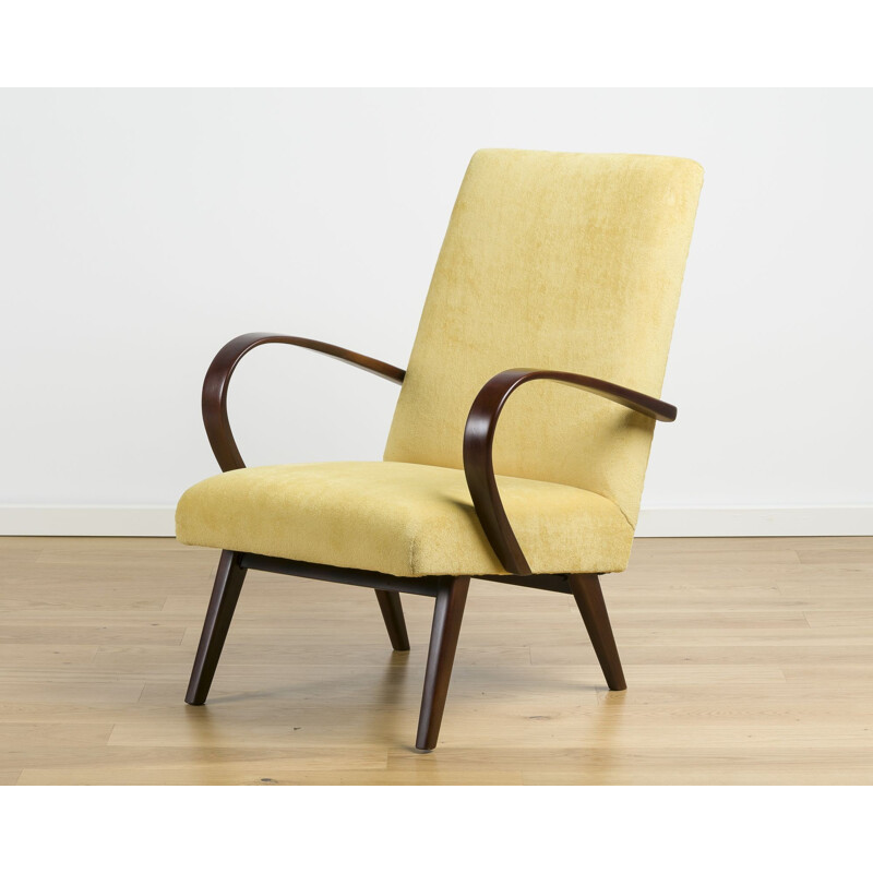 Vintage Type 53 armchair by Jaroslav Smídek for Ton - 1950s