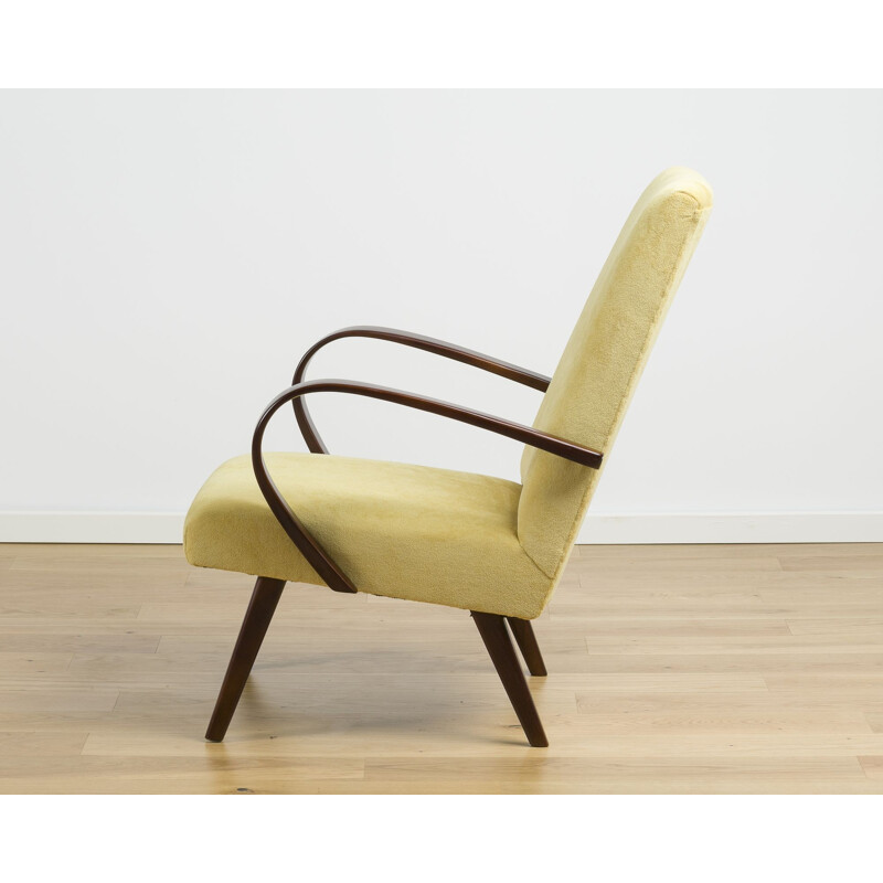 Vintage Type 53 armchair by Jaroslav Smídek for Ton - 1950s