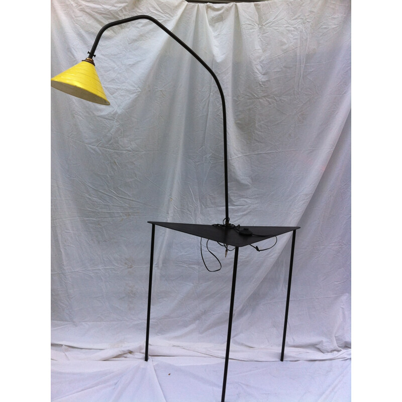 Vintage floor lamp console - 1970s