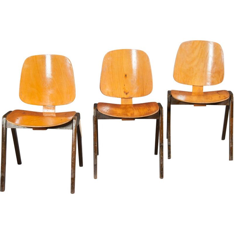 Vintage Bentwood Chairs from Thonet - 1960s