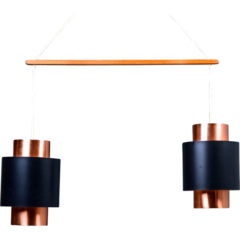 Vintage "Tunika" pendant lamp by Jo Hammerborg for Fog & Mørup - 1960s