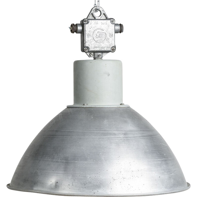 Lampada da soffitto industriale vintage di Elektrosvit - 1970