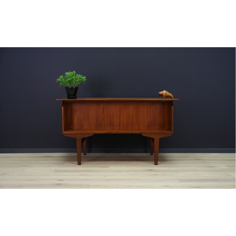 Writing desk in teak - 1960s