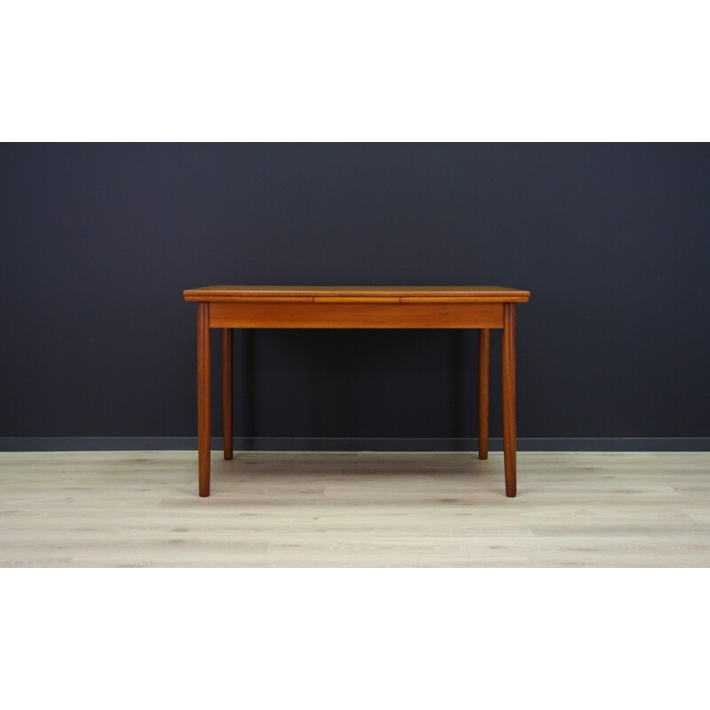 Vintage scandinavian table in teak - 1960s