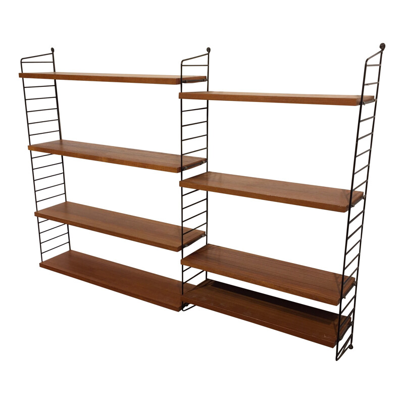 Bookcase with 8 shelves, Nisse STRINNING - 1960s