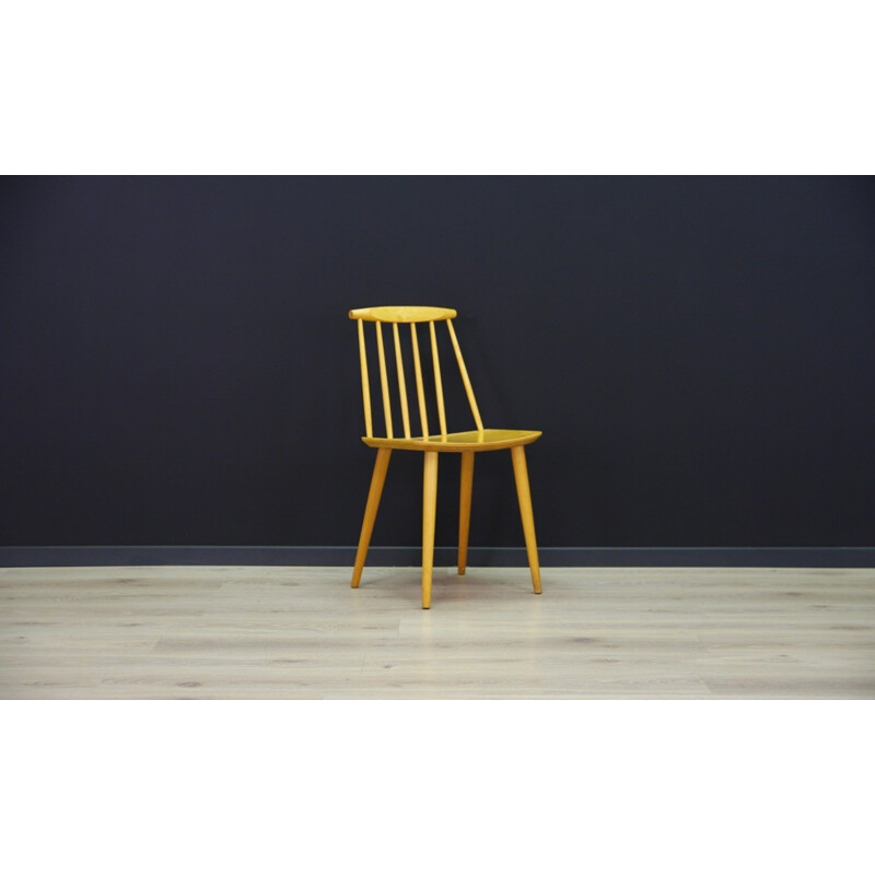 Vintage set of 4 chairs by Folke Pålsson for Møbelfabrik - 1960s