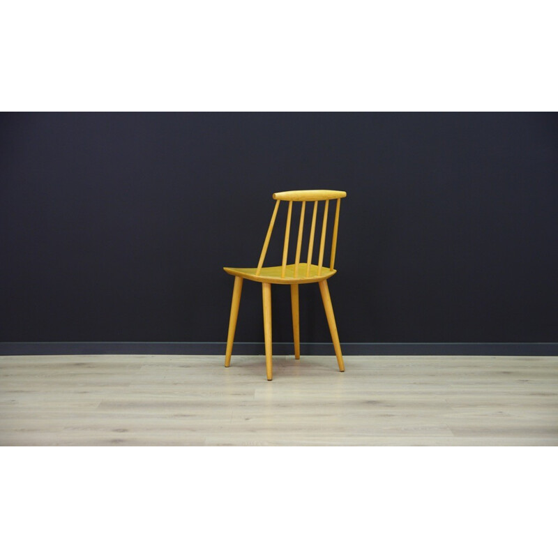 Vintage set of 4 chairs by Folke Pålsson for Møbelfabrik - 1960s