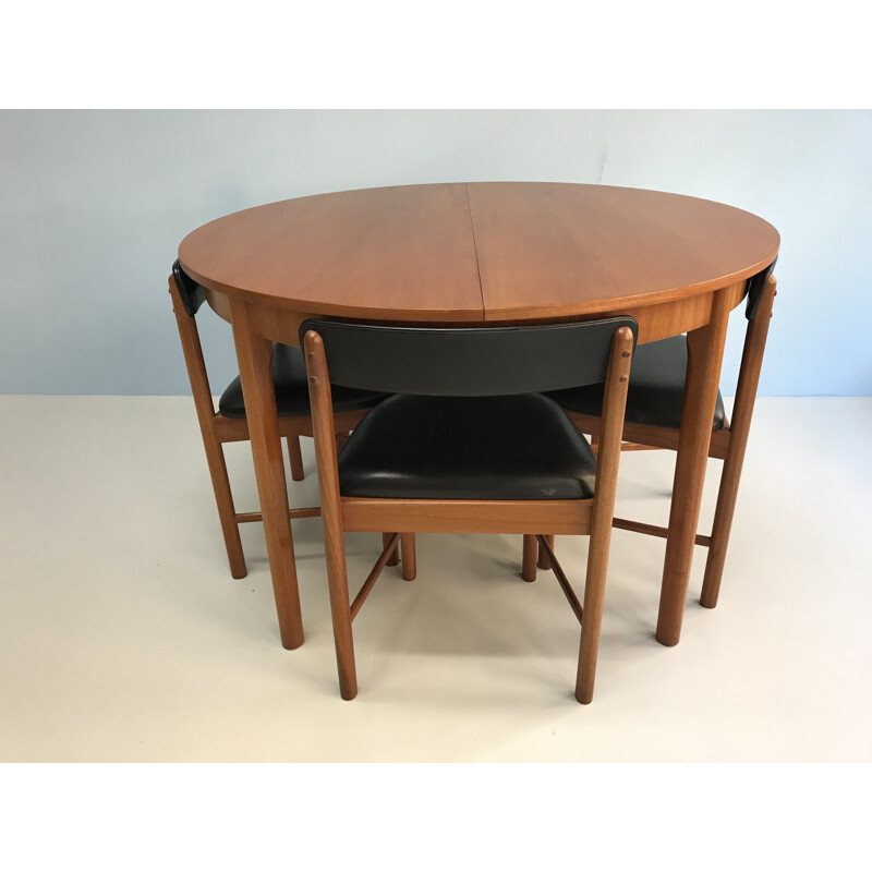 Vintage teak dining set by Mcintosh - 1960s