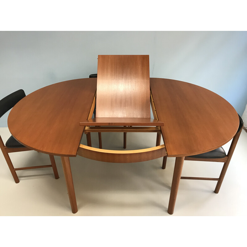 Vintage teak dining set by Mcintosh - 1960s