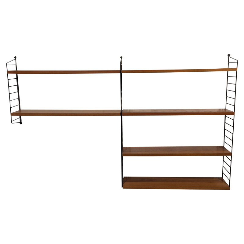 Wall bookcase, Nisse STRINNING - 1960s