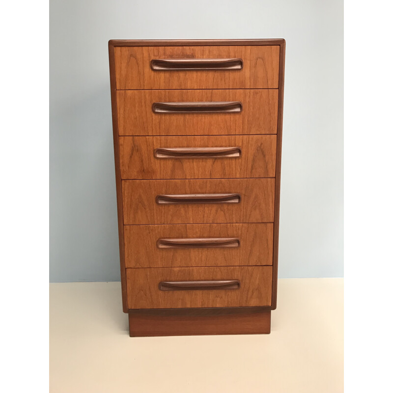 Vintage teak chest of drawers by G-Plan - 1960s