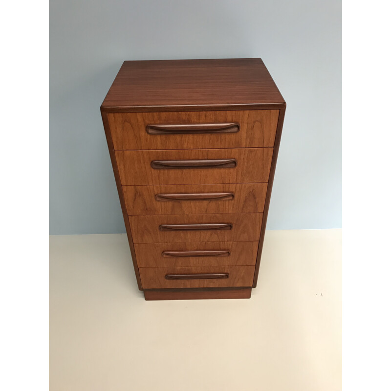 Vintage teak chest of drawers by G-Plan - 1960s