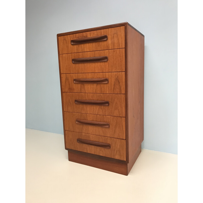 Vintage teak chest of drawers by G-Plan - 1960s
