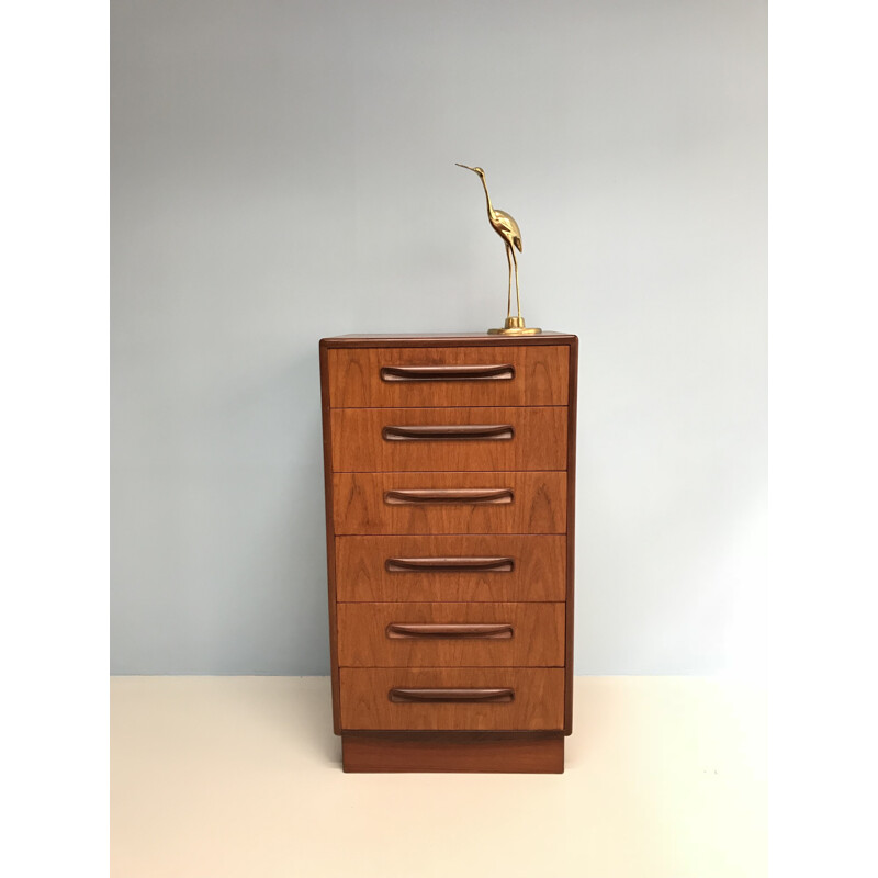 Vintage teak chest of drawers by G-Plan - 1960s