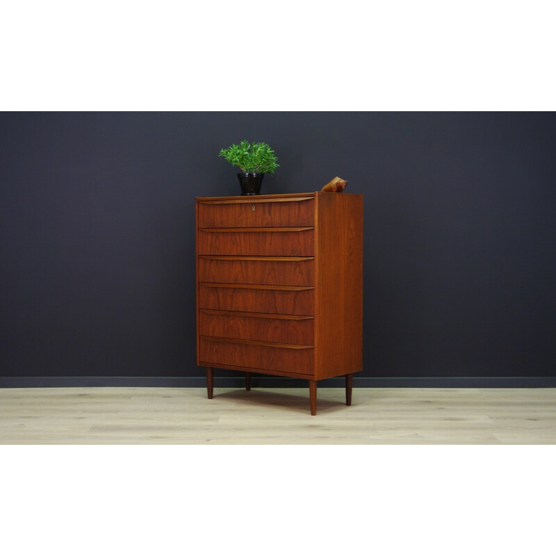 Vintage Teak chest of drawers - 1970s