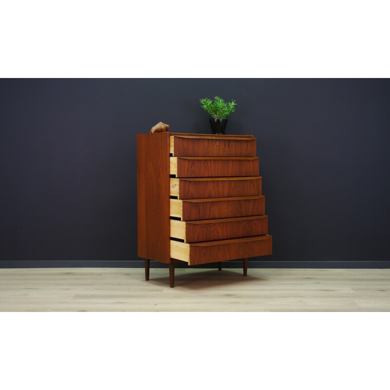 Vintage Teak chest of drawers - 1970s