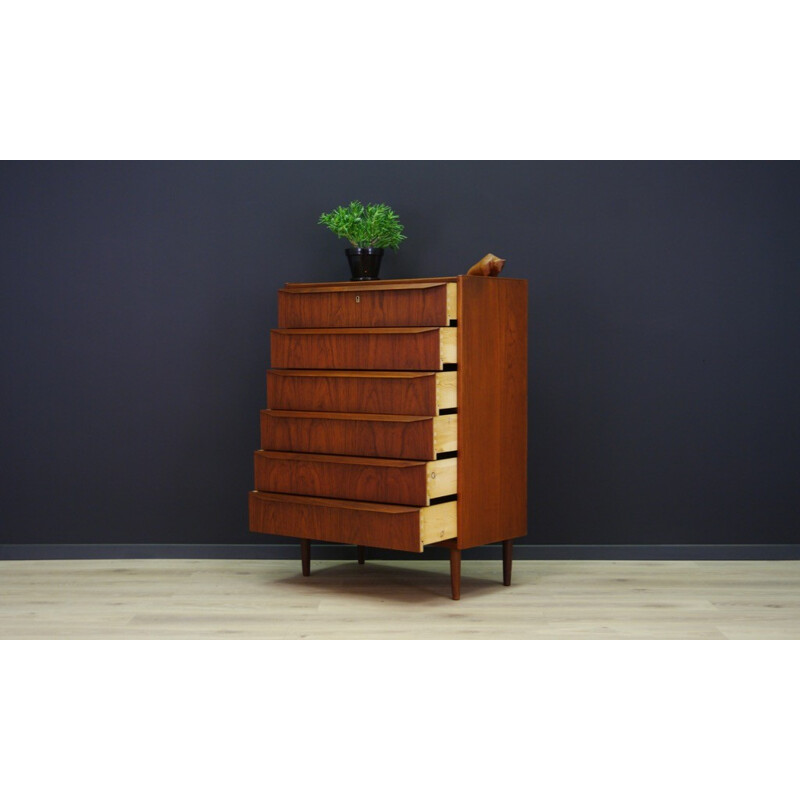 Vintage Teak chest of drawers - 1970s