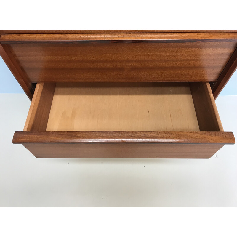 Vintage teak 6 drawer sideboard by Austin - 1960s