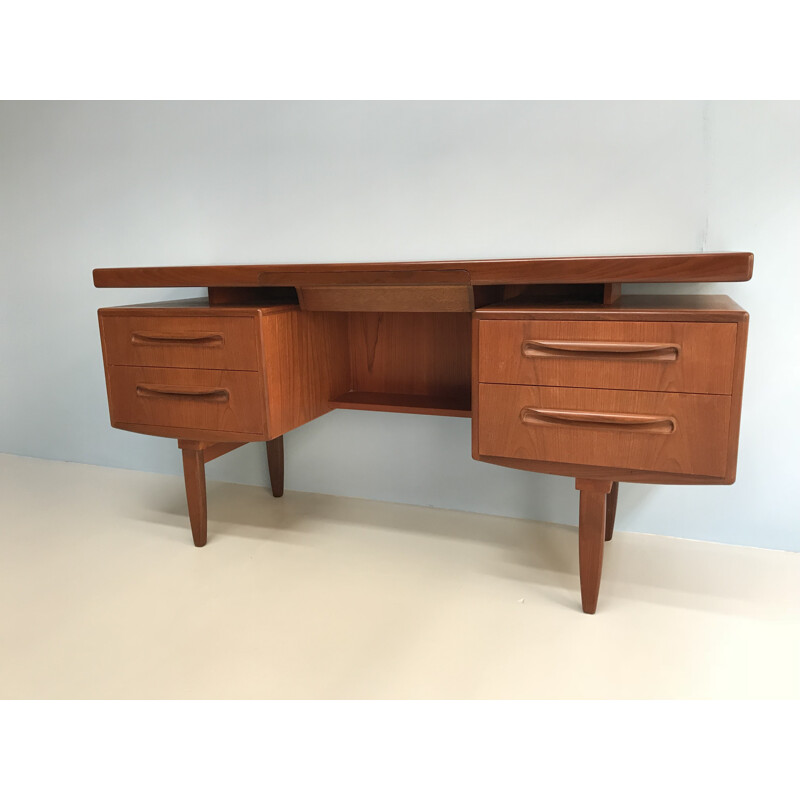 Vintage teak desk by V.Wilkins for G-Plan - 1960s