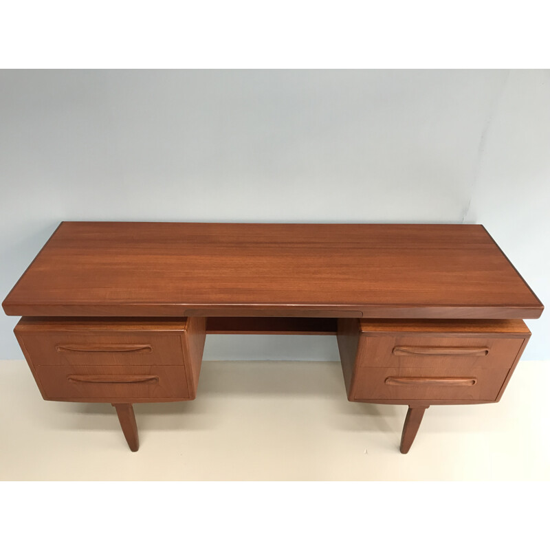 Vintage teak desk by V.Wilkins for G-Plan - 1960s