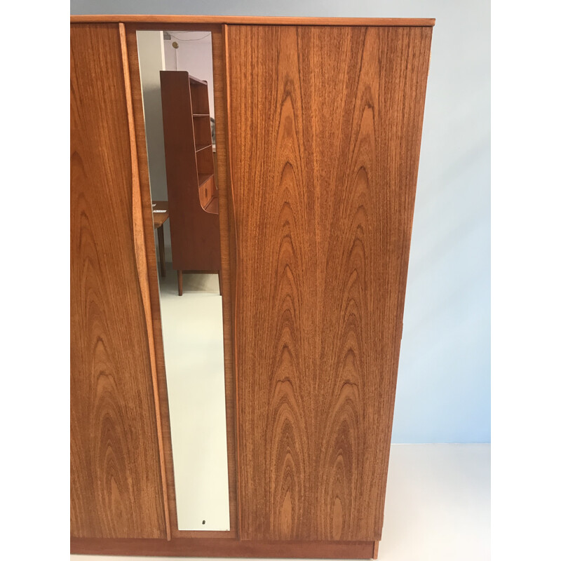 Vintage teak Austinsuite wardrobe - 1960s