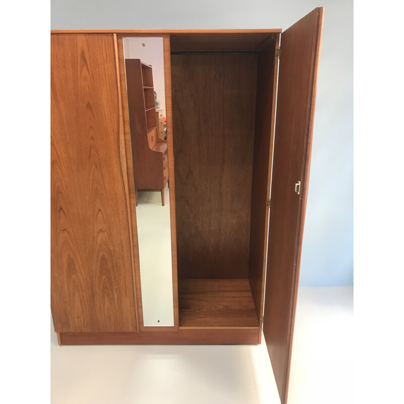 Vintage teak Austinsuite wardrobe - 1960s