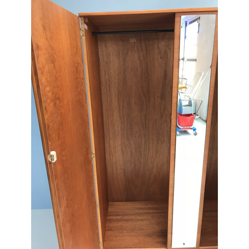 Vintage teak Austinsuite wardrobe - 1960s