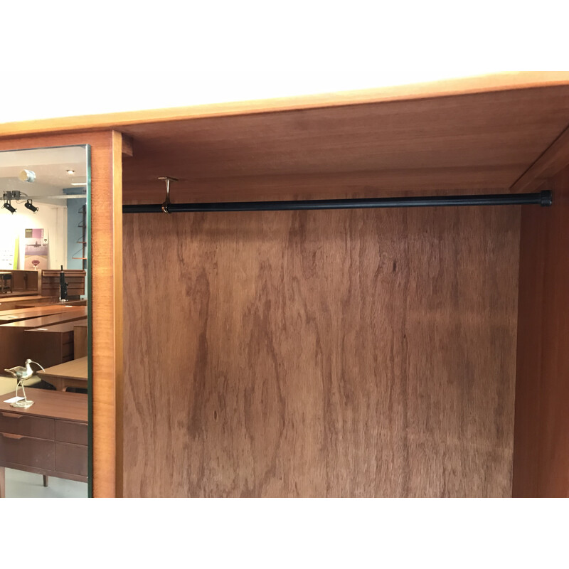 Vintage teak Austinsuite wardrobe - 1960s