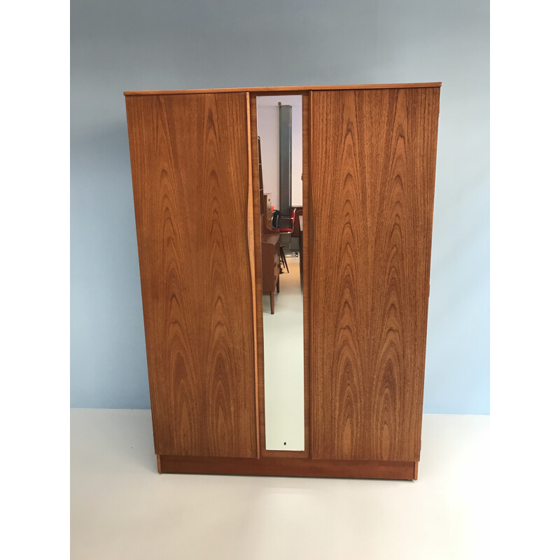 Vintage teak Austinsuite wardrobe - 1960s