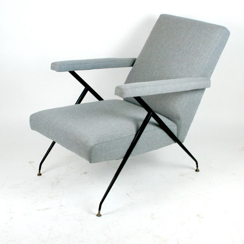 Italian Midcentury adjustable Lounge Chair - 1950s