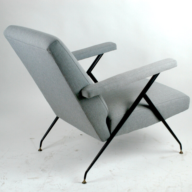 Italian Midcentury adjustable Lounge Chair - 1950s